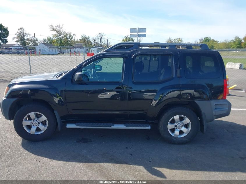 2009 Nissan Xterra S VIN: 5N1AN08W59C512746 Lot: 43353990