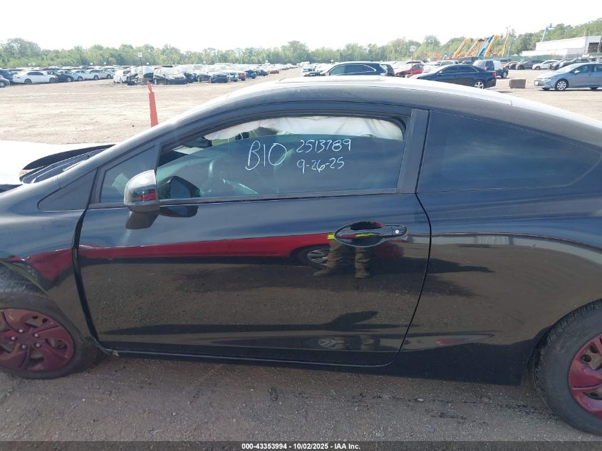 2013 Honda Civic Lx VIN: 2HGFG3B54DH520866 Lot: 43353994