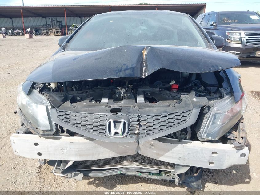 2013 Honda Civic Lx VIN: 2HGFG3B54DH520866 Lot: 43353994