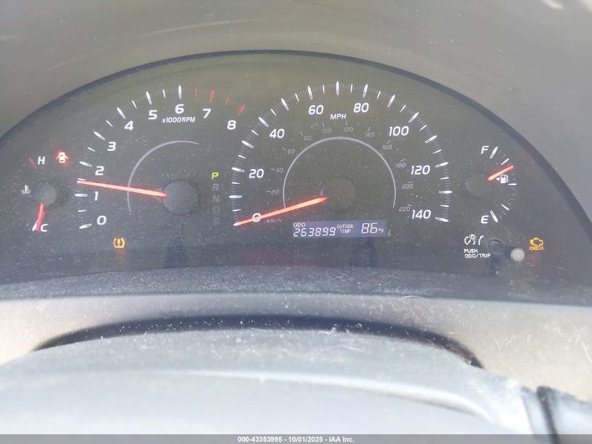 2010 Toyota Camry Le VIN: 4T1BF3EK8AU089597 Lot: 43353995