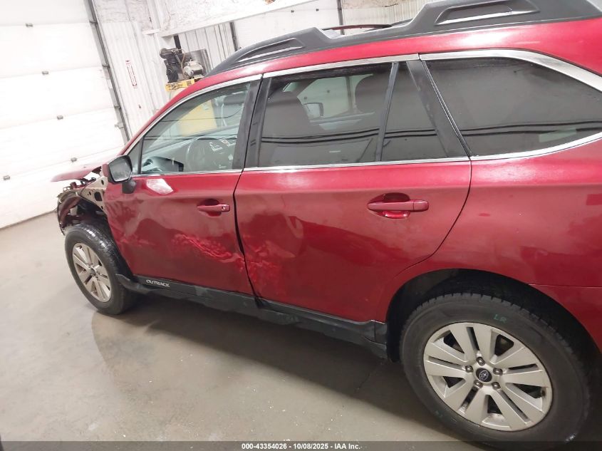 2017 Subaru Outback 2.5I Premium VIN: 4S4BSACC7H3415286 Lot: 43354026