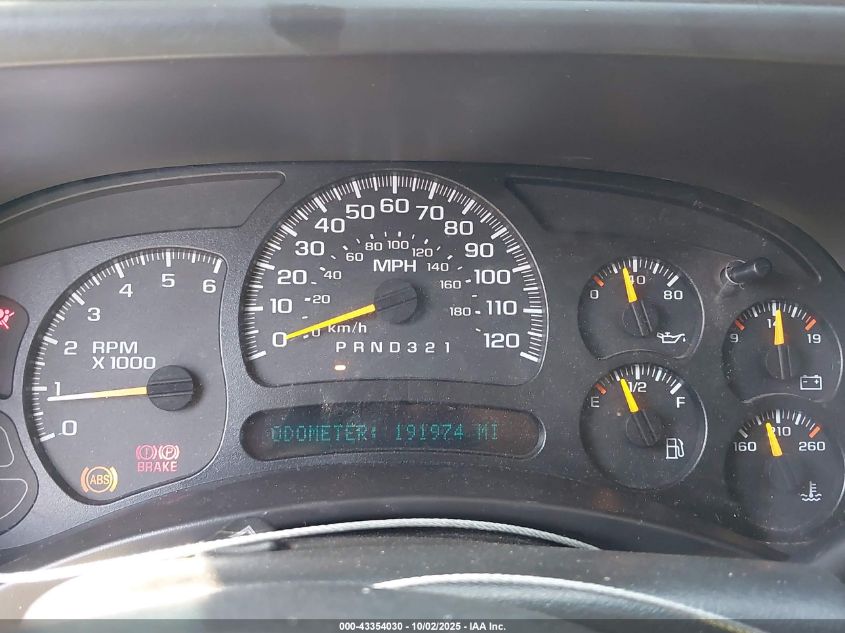 2006 Chevrolet Silverado 1500 Lt2 VIN: 1GCEC19Z26Z205389 Lot: 43354030