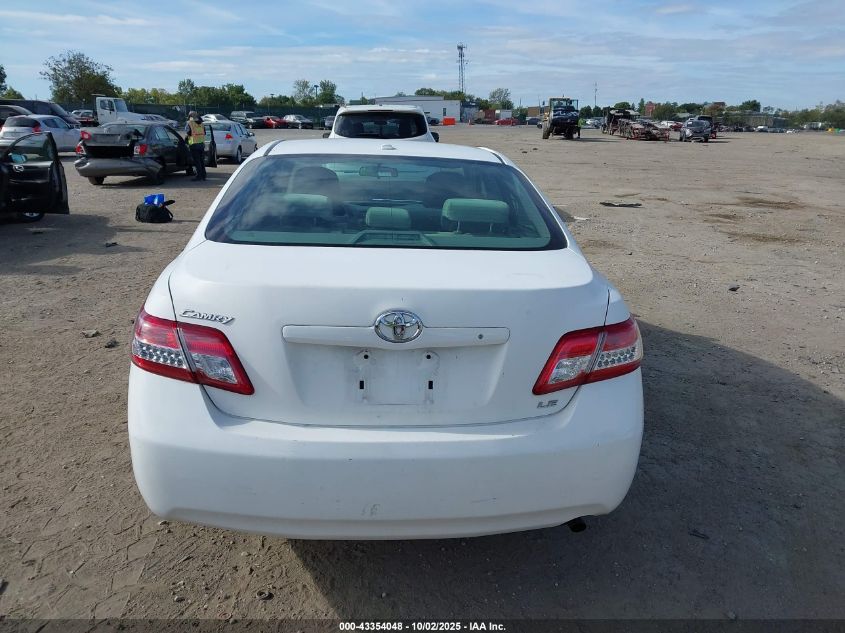 2010 Toyota Camry Le VIN: 4T4BF3EK3AR082496 Lot: 43354048