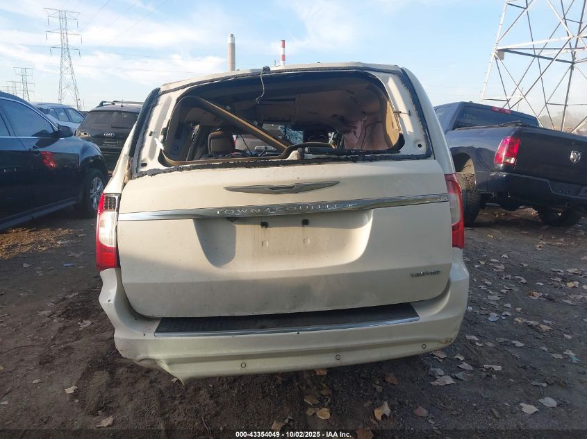 2012 Chrysler Town & Country Limited VIN: 2C4RC1GG2CR200217 Lot: 43354049