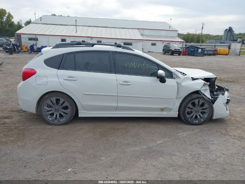 2016 SUBARU IMPREZA 2.0I SPORT LIMITED - JF1GPAY67GH286018