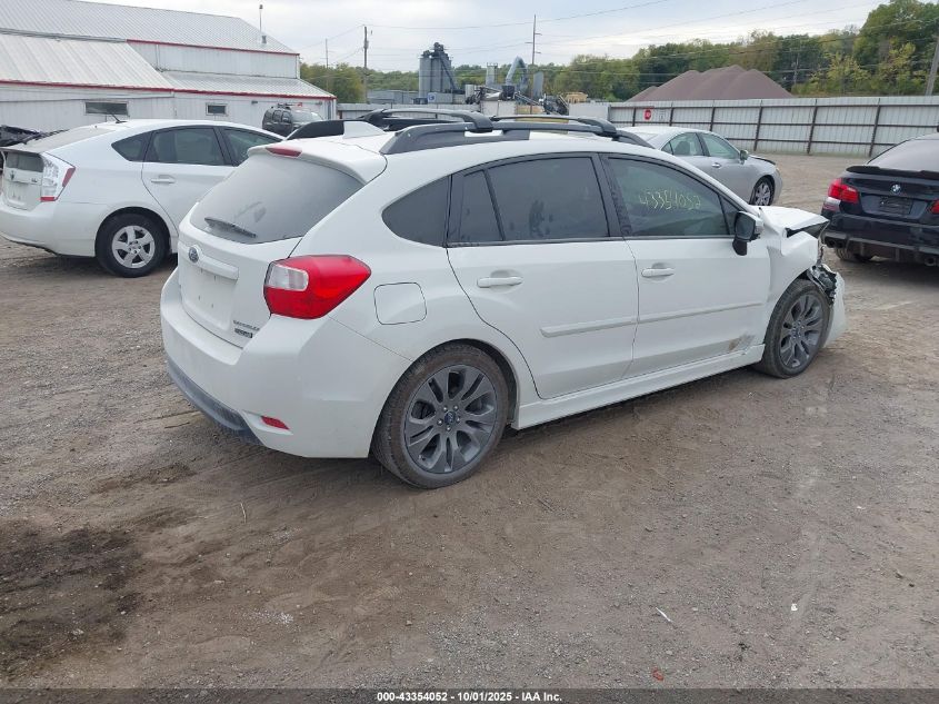 2016 SUBARU IMPREZA 2.0I SPORT LIMITED - JF1GPAY67GH286018