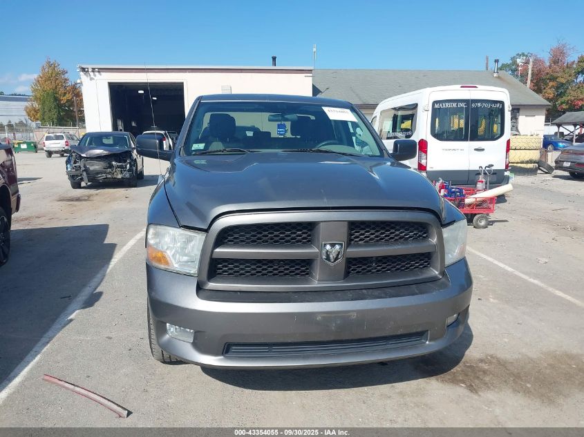 2012 Ram 1500 St VIN: 1C6RD7FTXCS167083 Lot: 43354055