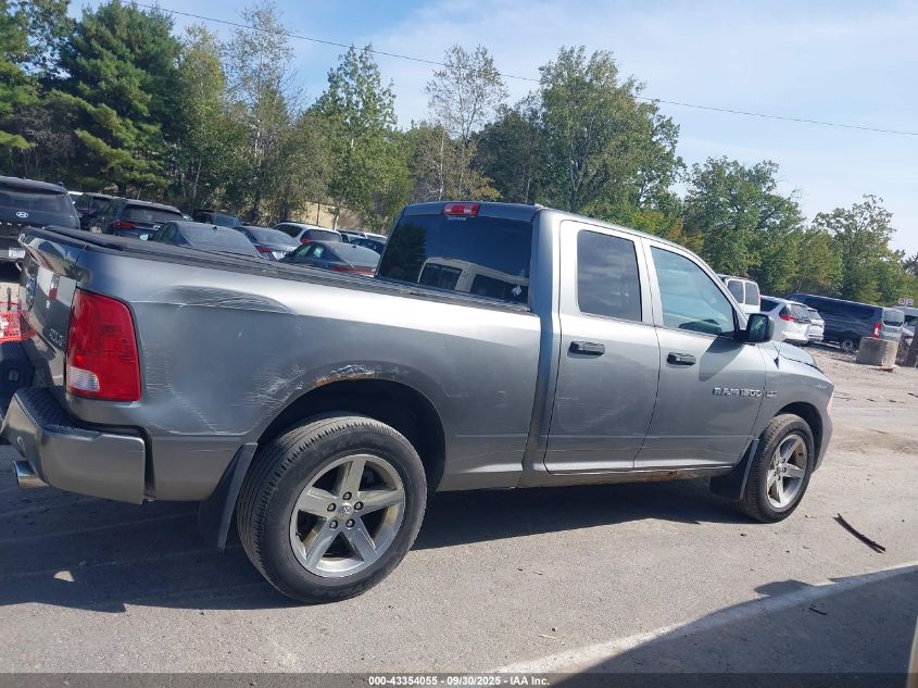 2012 Ram 1500 St VIN: 1C6RD7FTXCS167083 Lot: 43354055