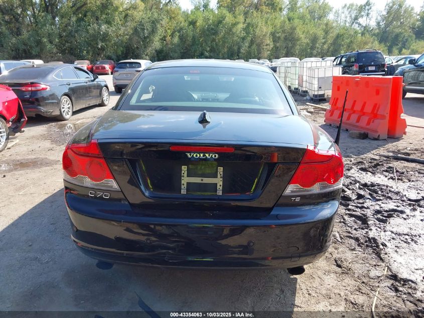 2008 Volvo C70 T5 VIN: YV1MC67218J050781 Lot: 43354063