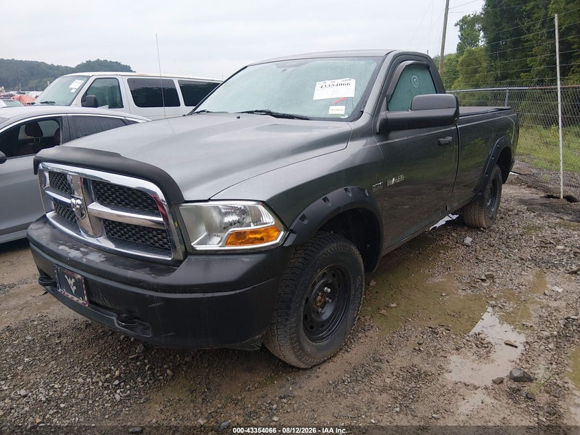 Vin: 3d7jv1et4ag124970, lot: 43848787, dodge ram 1500 st 20102