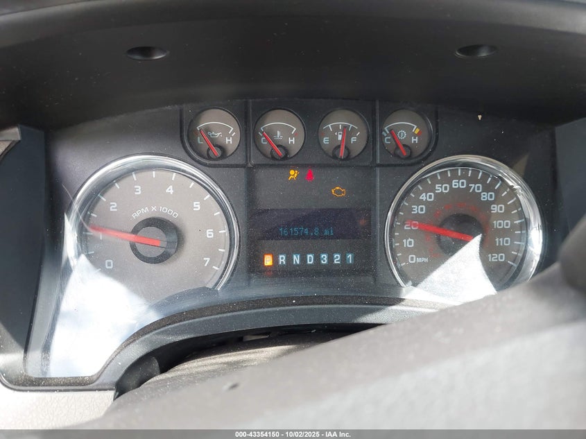 2010 Ford F-150 Xl/Xlt VIN: 1FTFW1E80AFD59778 Lot: 43354150