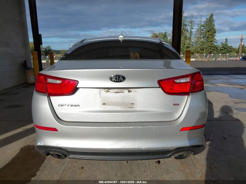 2015 Kia Optima Lx VIN: 5XXGM4A74FG478600 Lot: 43354167