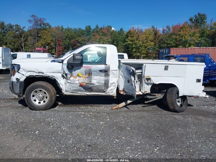 2024 GMC Sierra 3500Hd 4Wd Long Bed Pro VIN: 1GD39SE70RF235279 Lot: 43354169