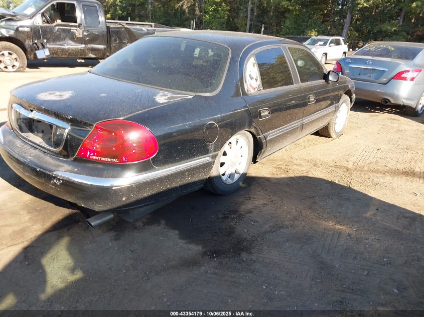 1999 Lincoln Continental VIN: 1LNHM97V7XY609915 Lot: 43354179