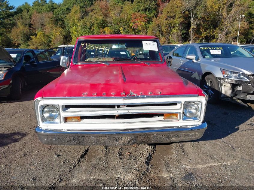 1968 Chevrolet C10 VIN: CE148B105070 Lot: 43354194
