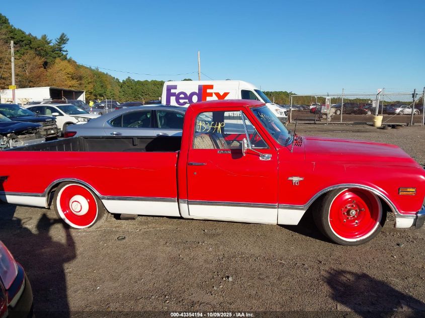 1968 Chevrolet C10 VIN: CE148B105070 Lot: 43354194
