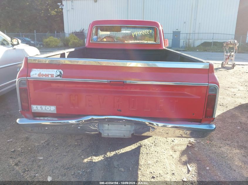1968 Chevrolet C10 VIN: CE148B105070 Lot: 43354194