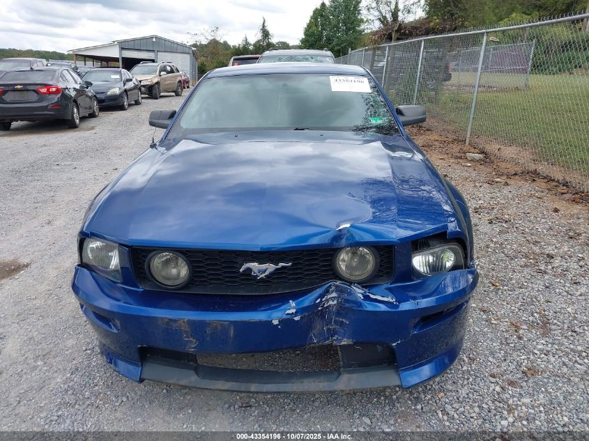 2006 Ford Mustang V6 VIN: 1ZVFT80N565122745 Lot: 43354196