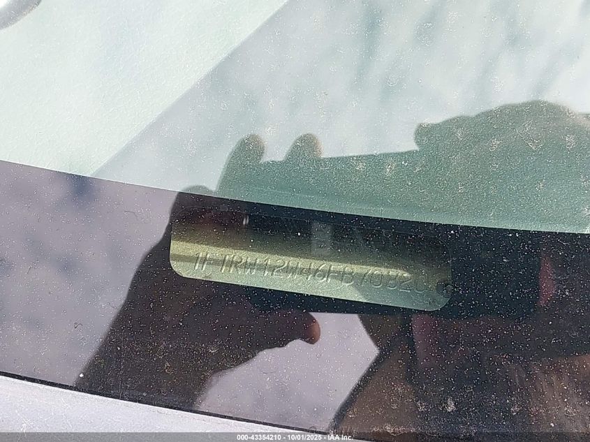 2006 Ford F-150 Xlt VIN: 1FTRW12W46FB70820 Lot: 43354210