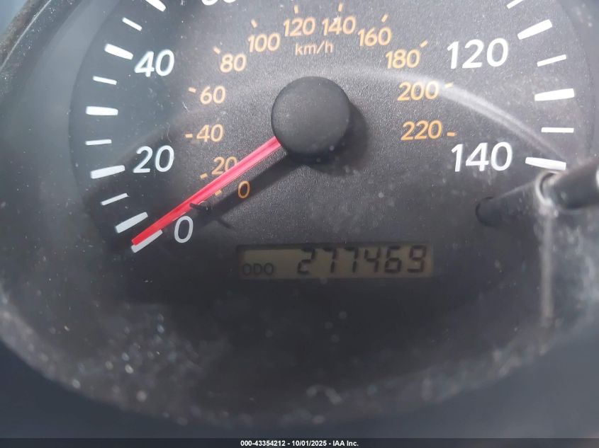 2002 Toyota Highlander V6 VIN: JTEGF21A720048416 Lot: 43354212