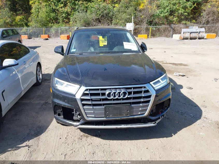 2020 Audi Q5 Premium Plus 45 Tfsi Quattro S Tronic VIN: WA1BNAFY9L2058818 Lot: 43354232