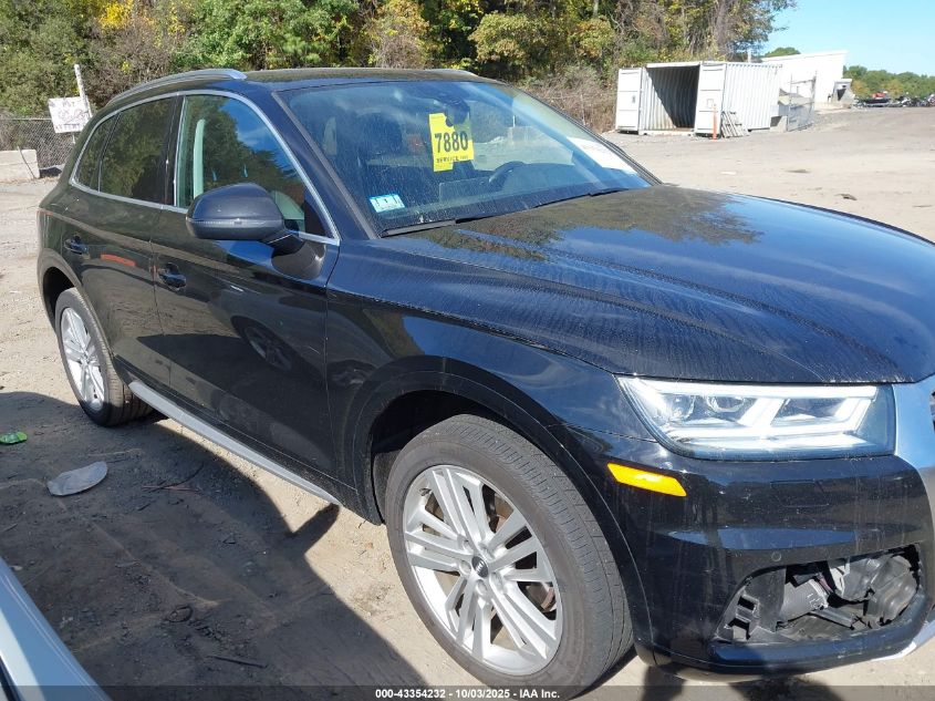 2020 Audi Q5 Premium Plus 45 Tfsi Quattro S Tronic VIN: WA1BNAFY9L2058818 Lot: 43354232