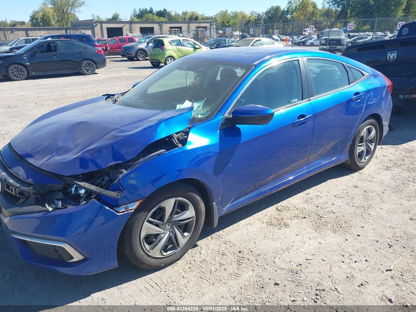 2019 HONDA CIVIC LX - 2HGFC2F6XKH605281