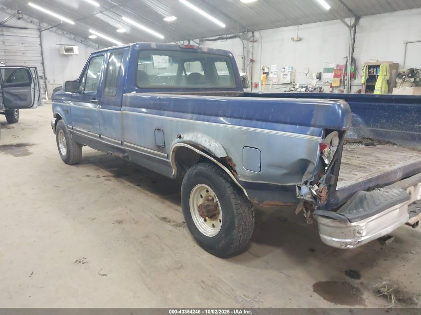 1996 Ford F250 VIN: 1FTHX25HXTEA55619 Lot: 43354246