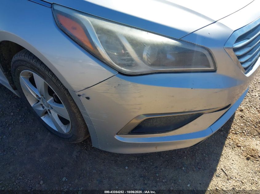 2016 Hyundai Sonata Se VIN: 5NPE24AF1GH317020 Lot: 43354252