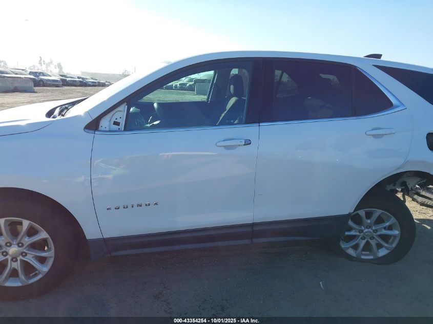 2020 Chevrolet Equinox Fwd Lt 1.5L Turbo VIN: 3GNAXKEV5LS620251 Lot: 43354254