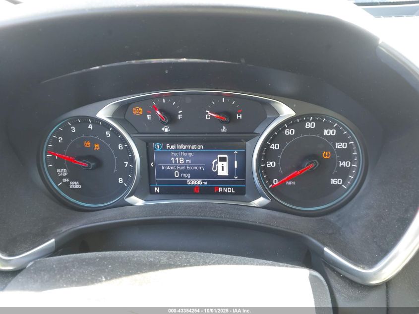 2020 Chevrolet Equinox Fwd Lt 1.5L Turbo VIN: 3GNAXKEV5LS620251 Lot: 43354254