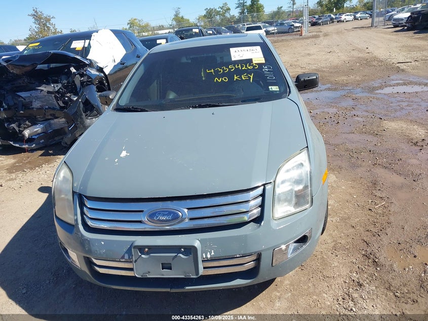 2009 Ford Fusion Sel VIN: 3FAHP08199R101195 Lot: 43354263