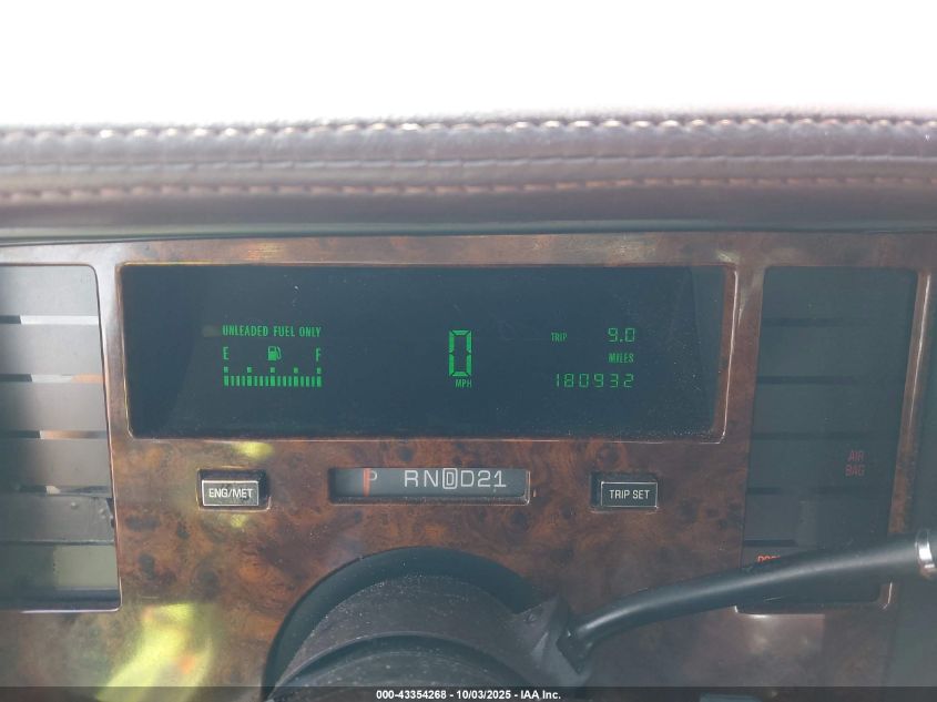 1994 Cadillac Fleetwood Brougham VIN: 1G6DW52P0RR724581 Lot: 43354268