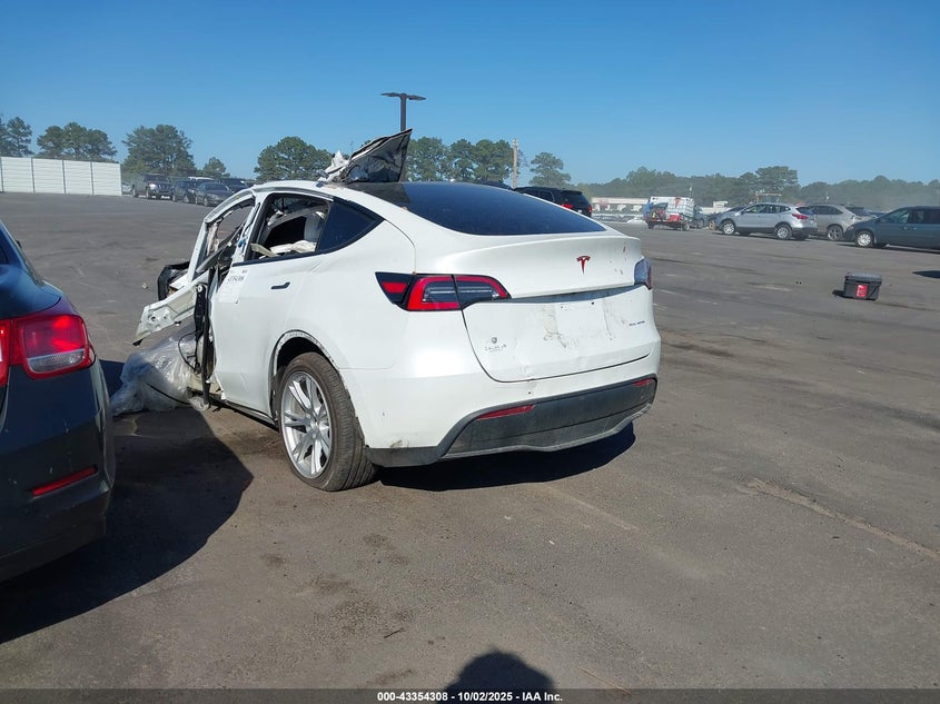 VIN 5YJYGDEE9LF039492 2020 TESLA MODEL Y LONG RANGE DUAL MOTOR ALL-WHEEL DRIVE