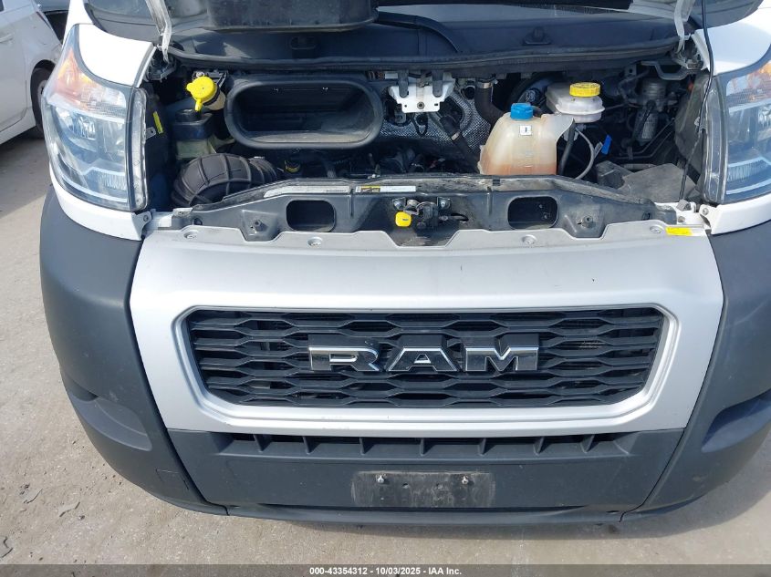 2021 Ram Promaster 2500 High Roof 159 Wb VIN: 3C6LRVDG2ME523242 Lot: 43354312