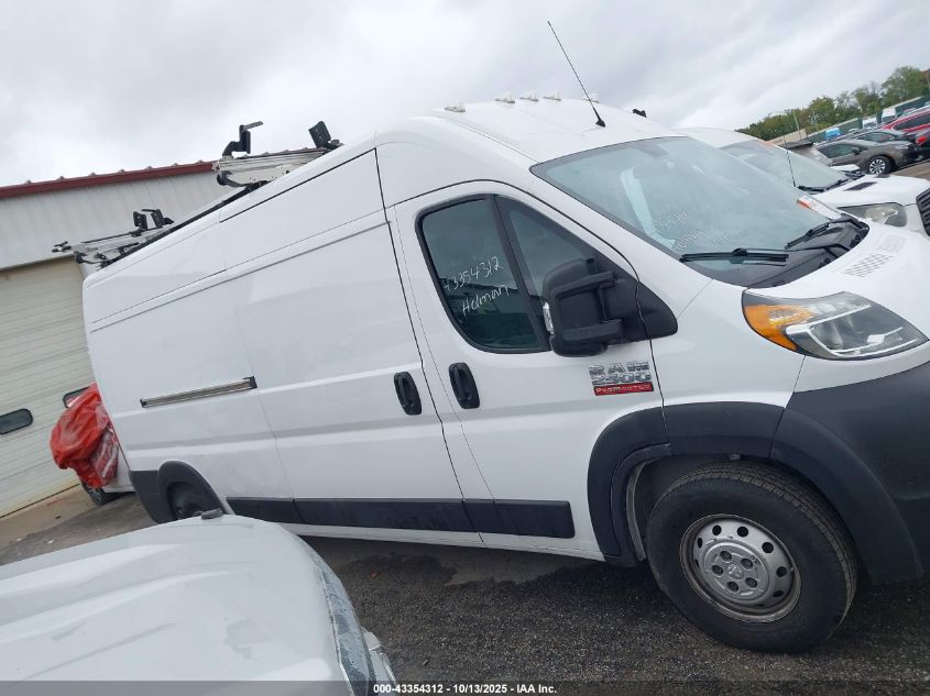 2021 Ram Promaster 2500 High Roof 159 Wb VIN: 3C6LRVDG2ME523242 Lot: 43354312