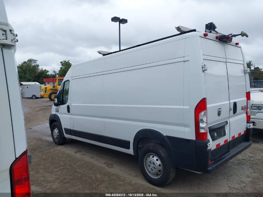 2021 Ram Promaster 2500 High Roof 159 Wb VIN: 3C6LRVDG2ME523242 Lot: 43354312