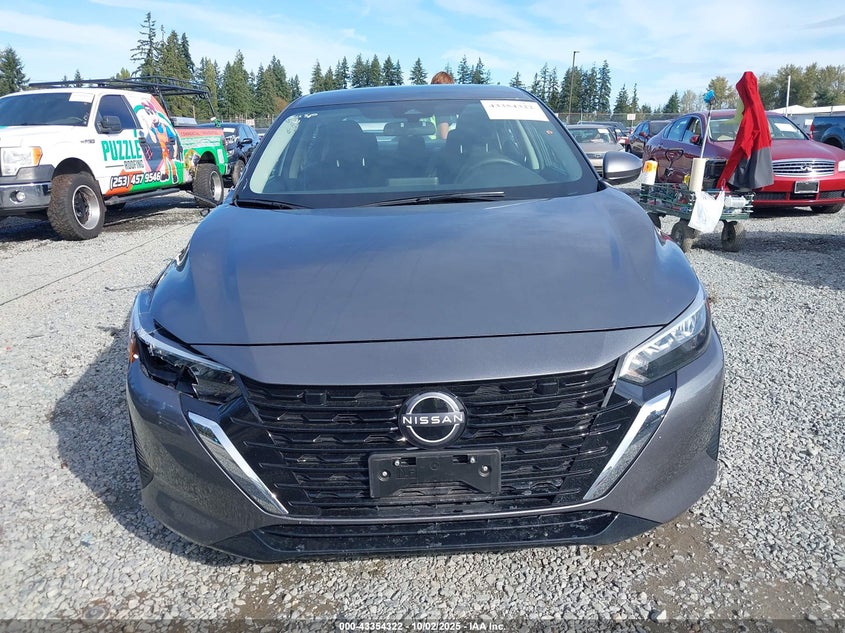 2025 Nissan Sentra S VIN: 3N1AB8BV2SY203862 Lot: 43354322