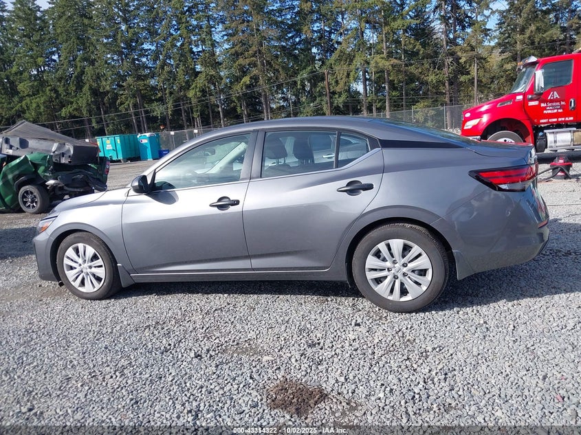 2025 Nissan Sentra S VIN: 3N1AB8BV2SY203862 Lot: 43354322
