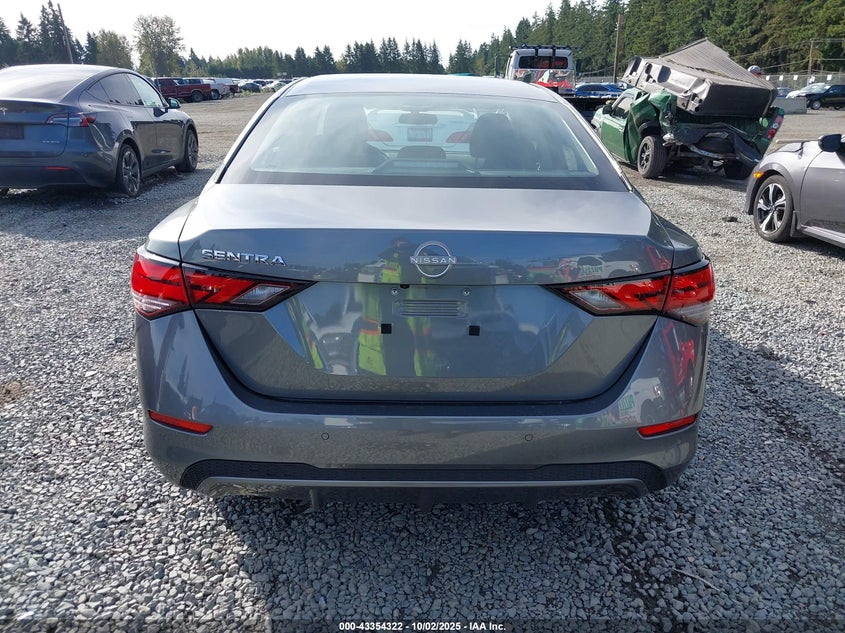 2025 Nissan Sentra S VIN: 3N1AB8BV2SY203862 Lot: 43354322