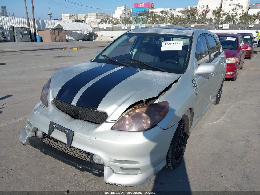2004 Toyota Matrix Xrs VIN: 2T1KY32E84C170730 Lot: 43354321