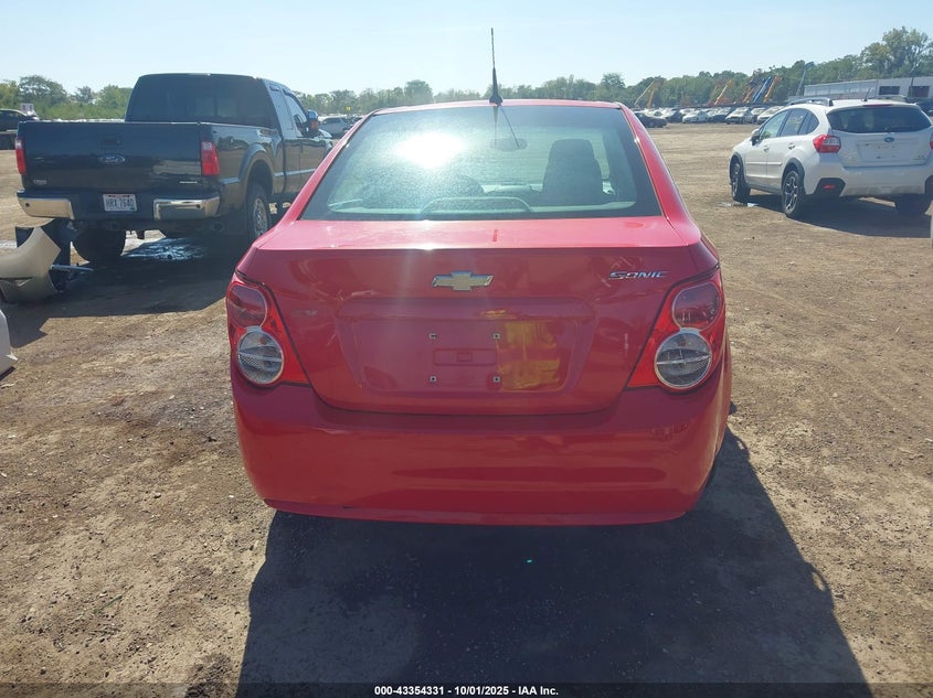 2014 CHEVROLET SONIC LS AUTO - 1G1JA5SH9E4166866