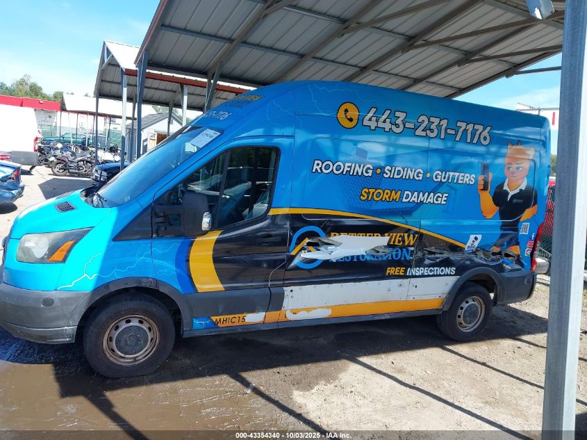 2015 Ford Transit-350 VIN: 1FTSW2XG3FKA02747 Lot: 43354340