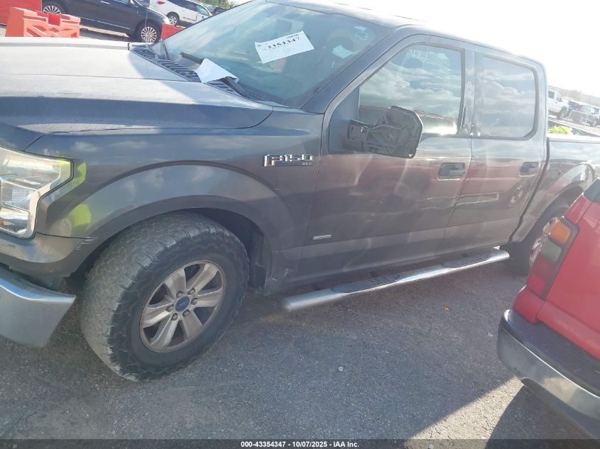 2016 Ford F-150 Xlt VIN: 1FTEW1CG0GKD45191 Lot: 43354347