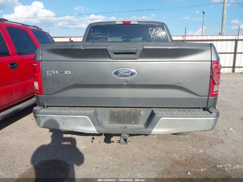 2016 Ford F-150 Xlt VIN: 1FTEW1CG0GKD45191 Lot: 43354347