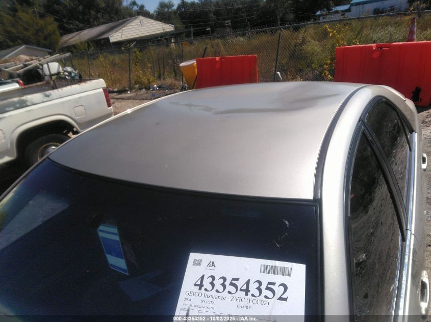 2004 Toyota Camry Le VIN: 4T1BE32KX4U904216 Lot: 43354352