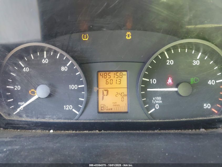 2011 Mercedes-Benz Sprinter 2500 High Roof VIN: WD3PE8CB8B5604634 Lot: 43354375