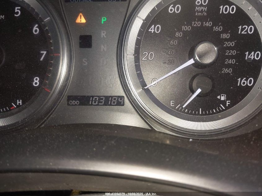 2010 Lexus Es 350 VIN: JTHBK1EGXA2359049 Lot: 43354379