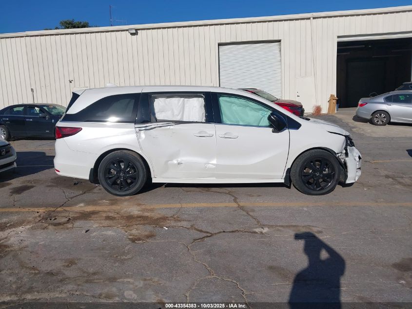 2023 Honda Odyssey Sport VIN: 5FNRL6H79PB050443 Lot: 43354383