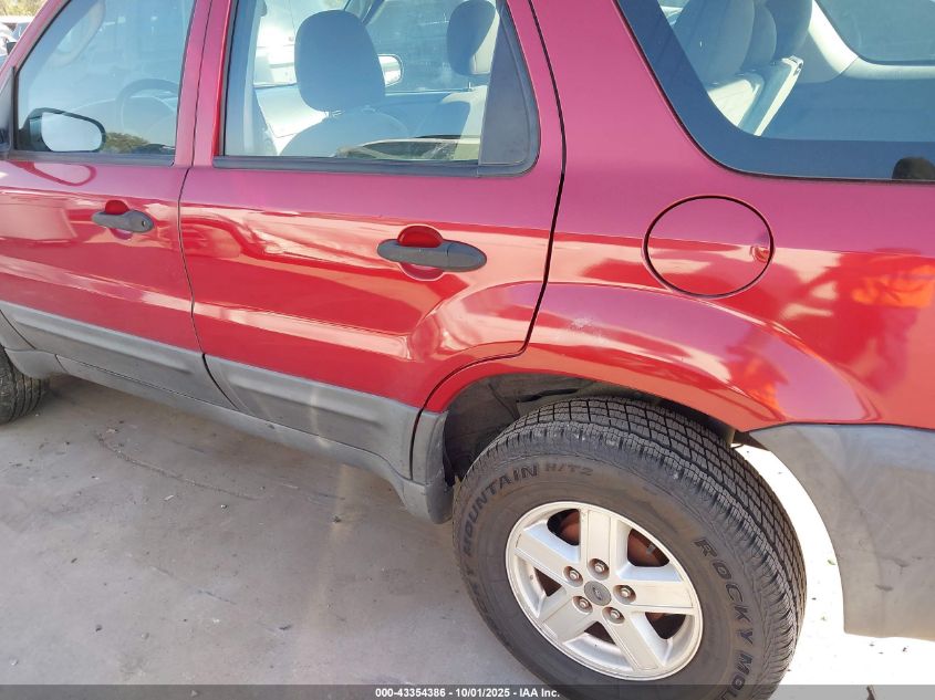 2006 Ford Escape Xls/Xls Manual VIN: 1FMYU02Z36KA79210 Lot: 43354386